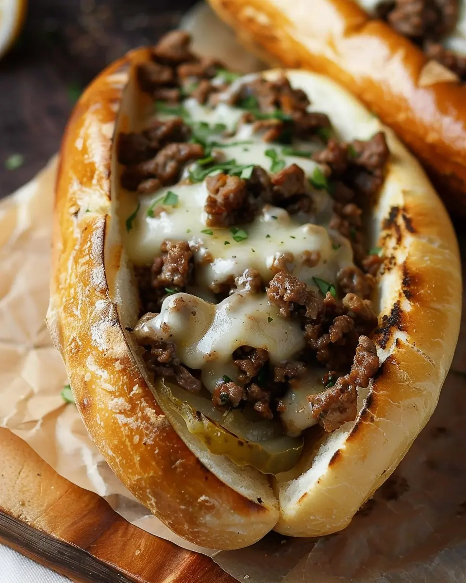 Ground Beef Philly Cheesesteak: A Juicy Twist with Turkey Bacon
