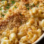 Baked Macaroni and Cheese with Breadcrumb Topping
