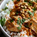 Slow Cooker Peanut Chicken