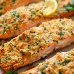 Baked Parmesan Crusted Salmon