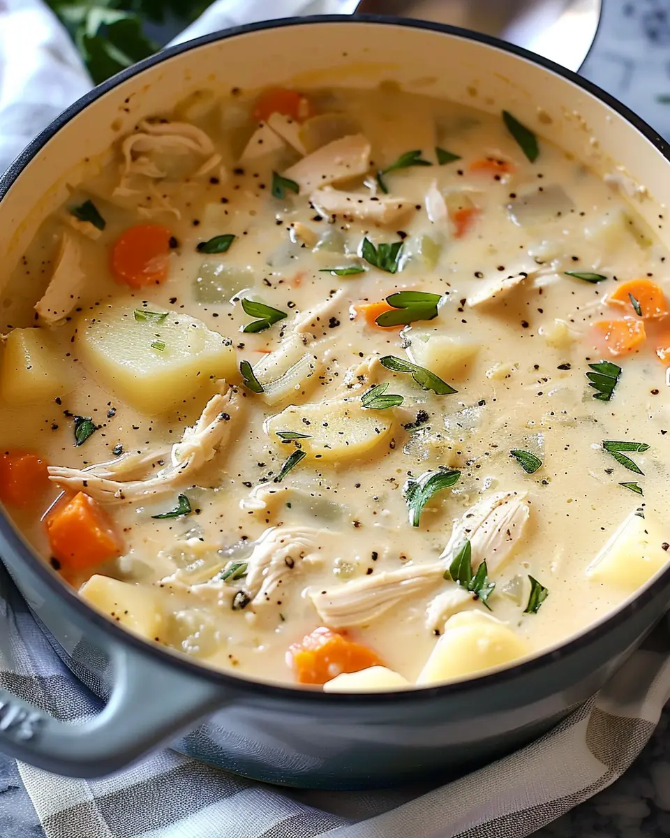 Creamy Chicken Potato Soup: The Comforting Dish You’ll Love