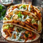 Sheet Pan Chicken Pitas with Herby Ranch