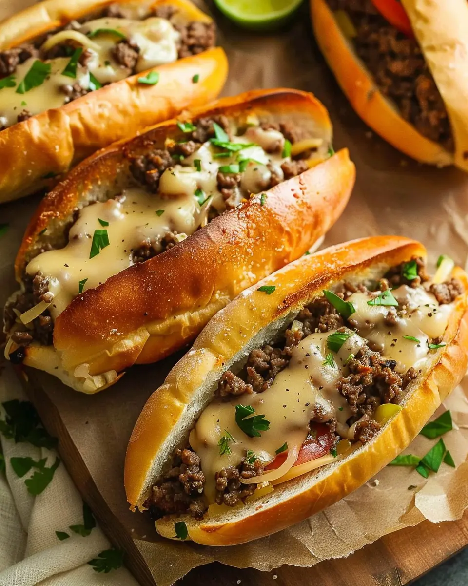 Ground Beef Philly Cheesesteak: Easy, Juicy Comfort Food Recipe