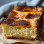Burnt Basque Cheesecake in a Loaf Pan