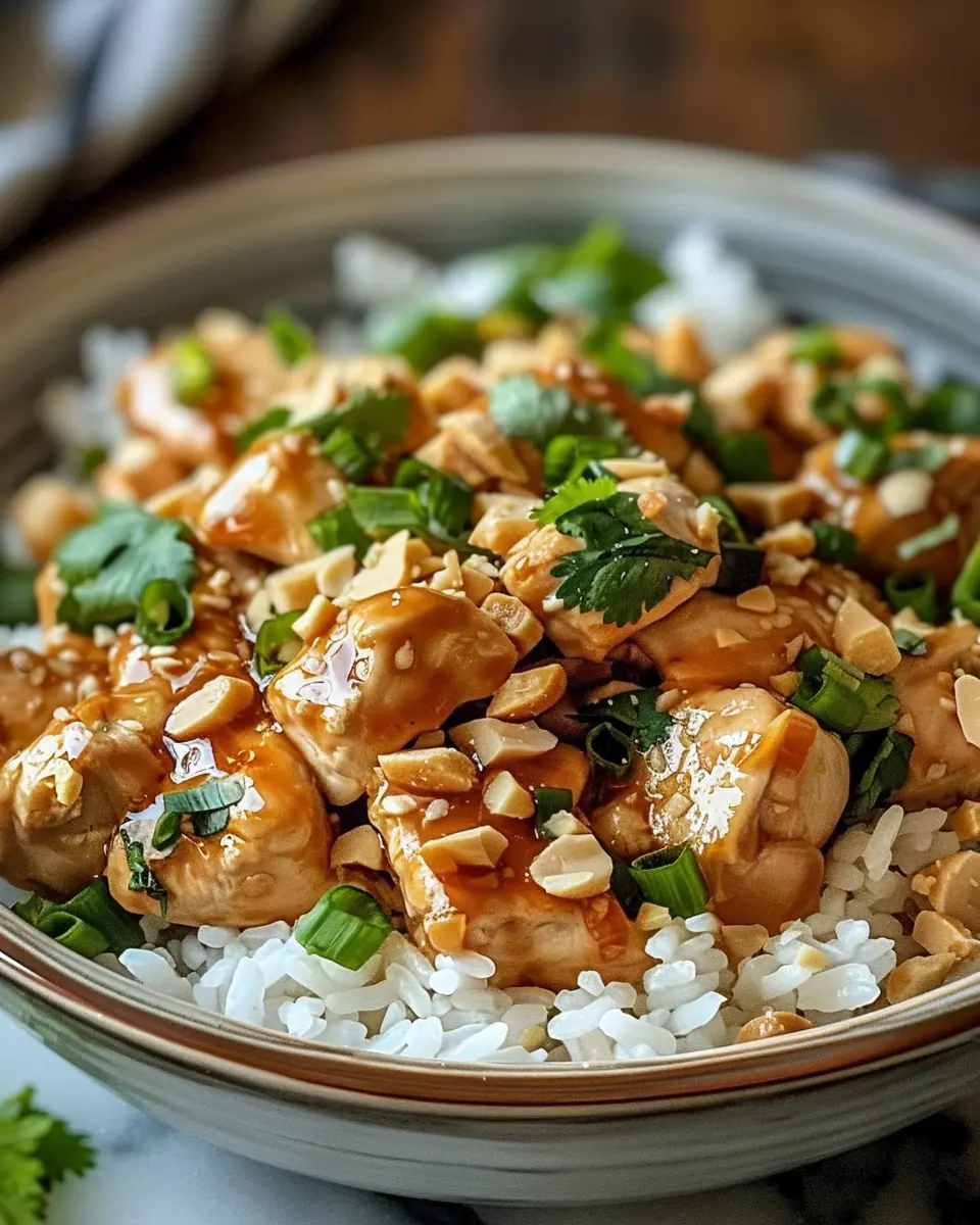 Thai Peanut Chicken: Easy Recipe for a Flavorful Family Meal