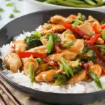 Thai Peanut Chicken Stir Fry
