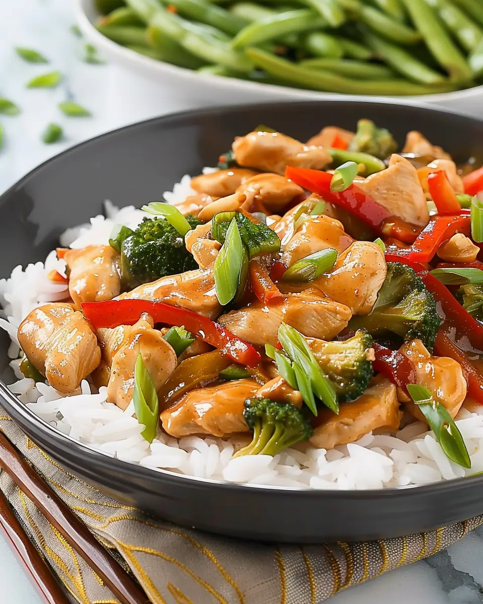 Thai Peanut Chicken Stir Fry: An Easy, Flavorful Dinner Delight