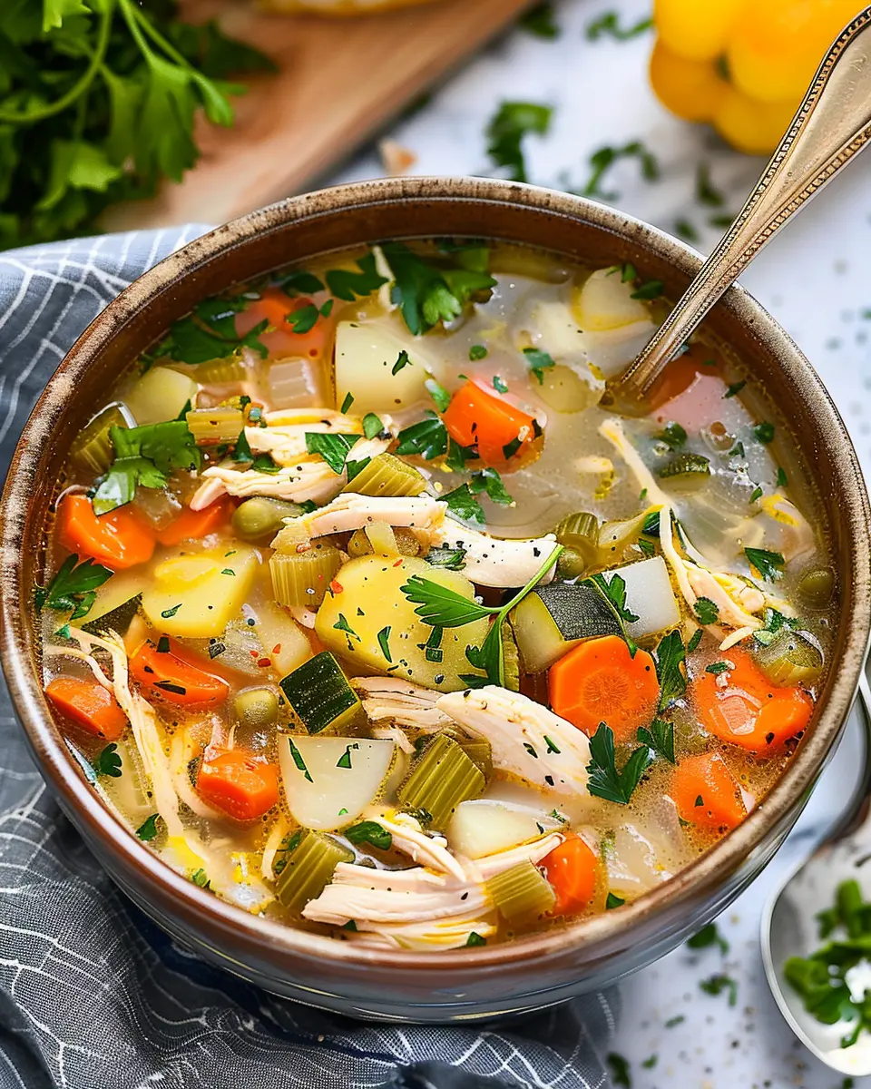Chicken Vegetable Soup: Easy Comfort Food for Any Day
