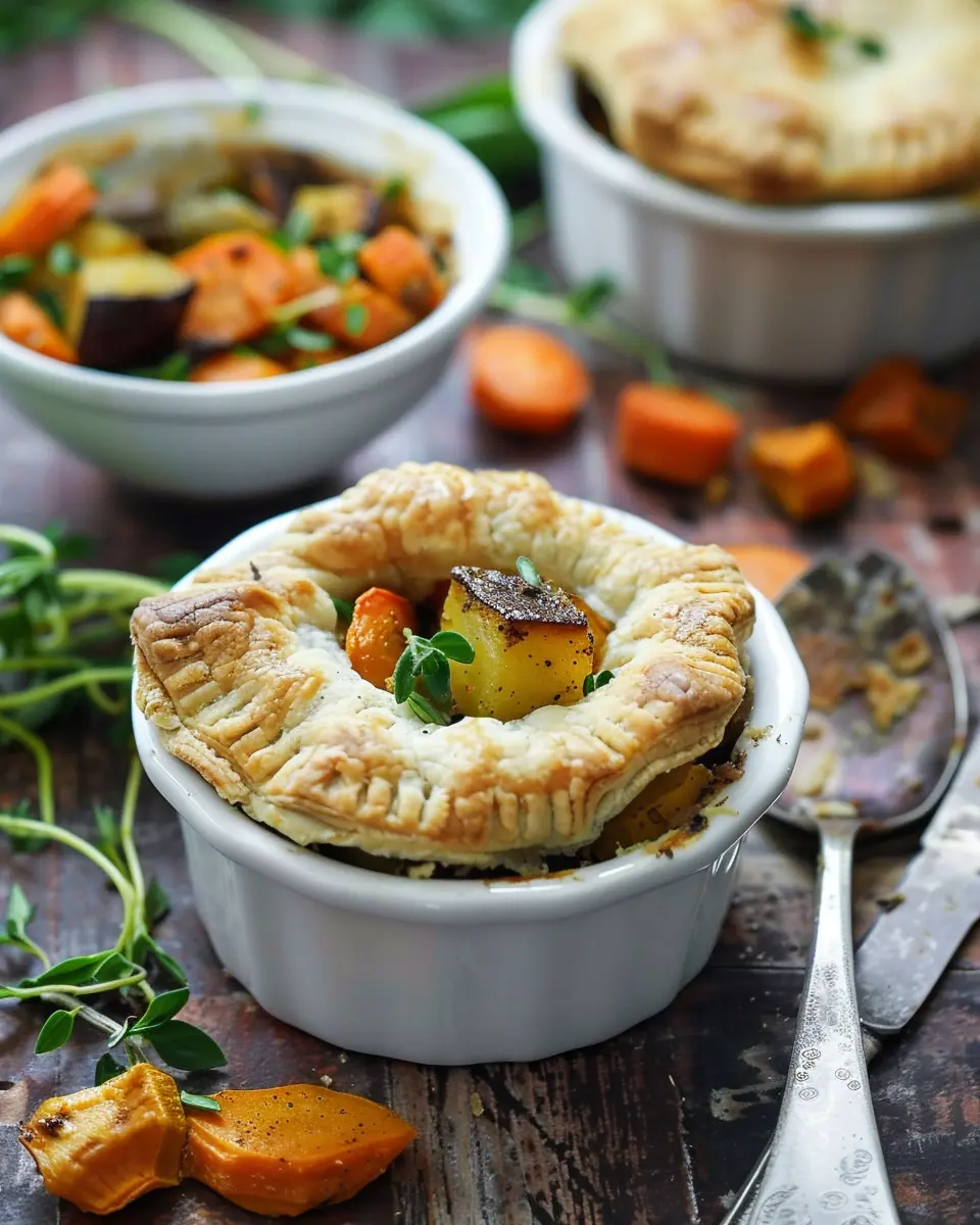 Roasted Autumn Vegetable Pot Pies: Easy Comfort Food to Savor