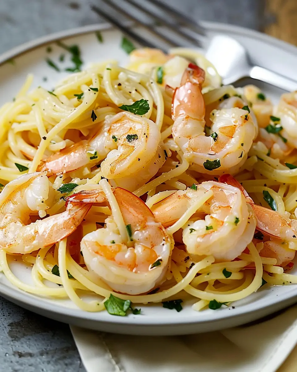 Shrimp Scampi with Pasta: An Easy, Indulgent Family Favorite