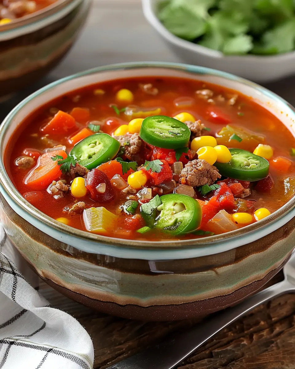 Cowboy Soup: A Easy Comfort Dish with Turkey Bacon and Chicken Ham