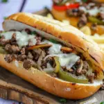 Ground Beef Philly Cheesesteak