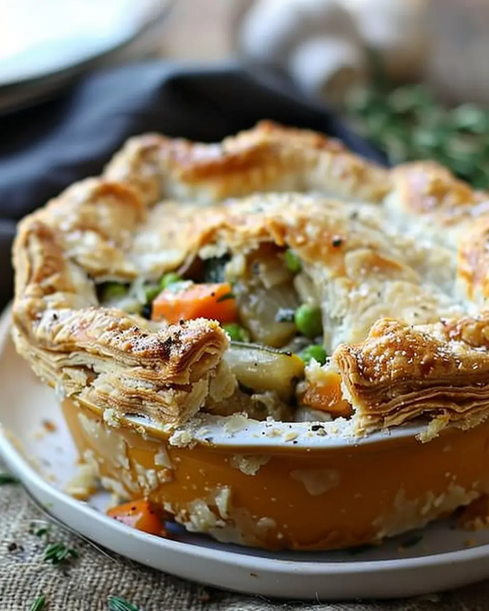 Roasted Autumn Vegetable Pot Pie: The Ultimate Comfort Dish