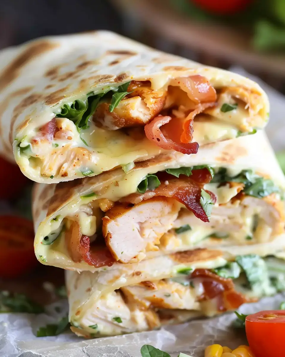 Crispy Chicken Bacon Ranch Wrap: An Easy Comfort Food Delight
