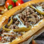 Ground Beef Philly Cheesesteak