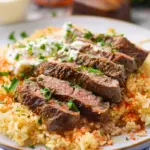 Queso Steak and Rice