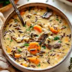 Cozy Autumn Wild Rice Soup