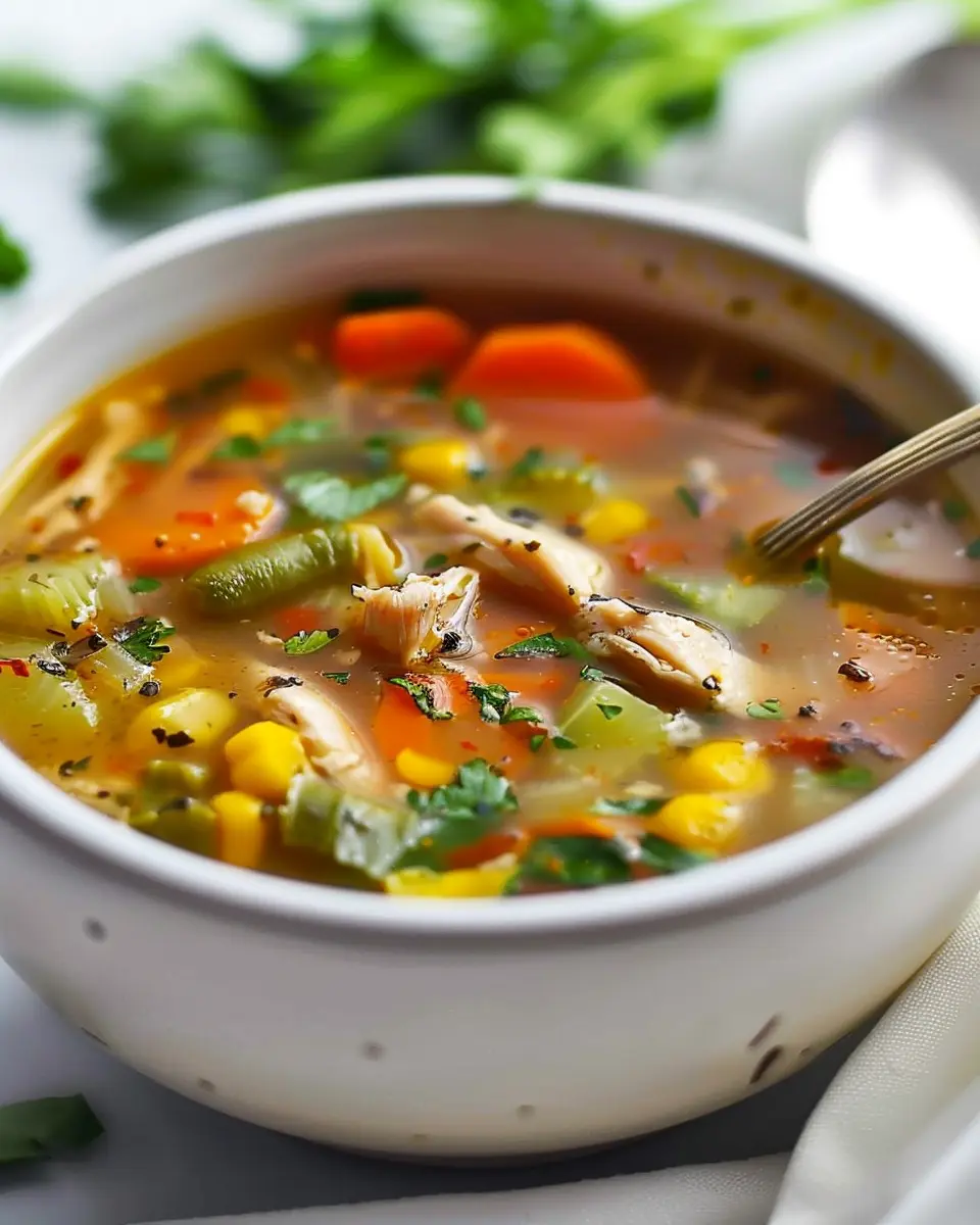 Chicken Vegetable Soup: The Ultimate Comfort Food Recipe