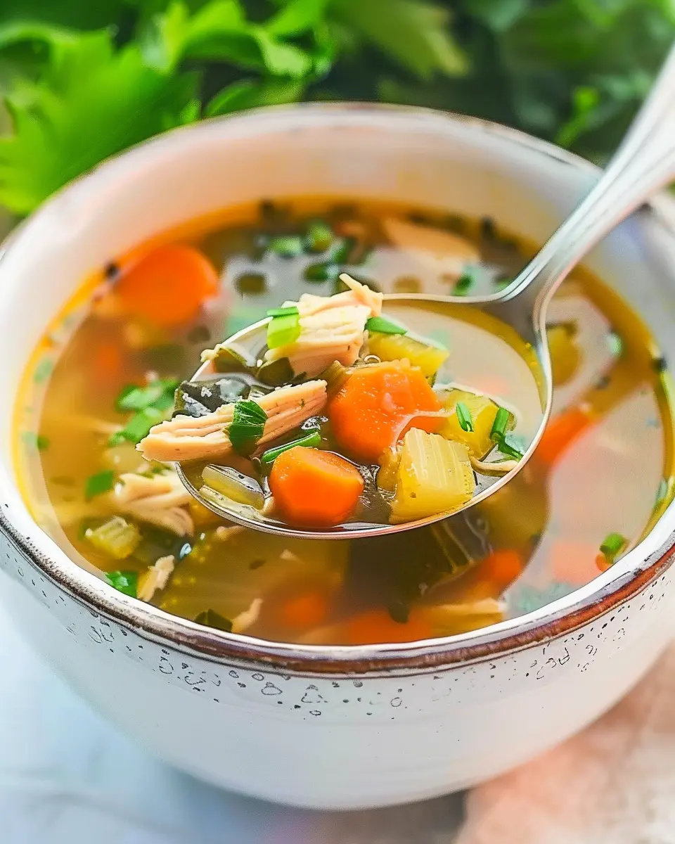 Easy Chicken Vegetable Soup: Quick, Healthy, and Flavorful Recipe