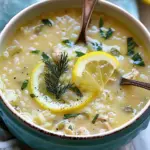 greek Lemon Rice Soup Recipe
