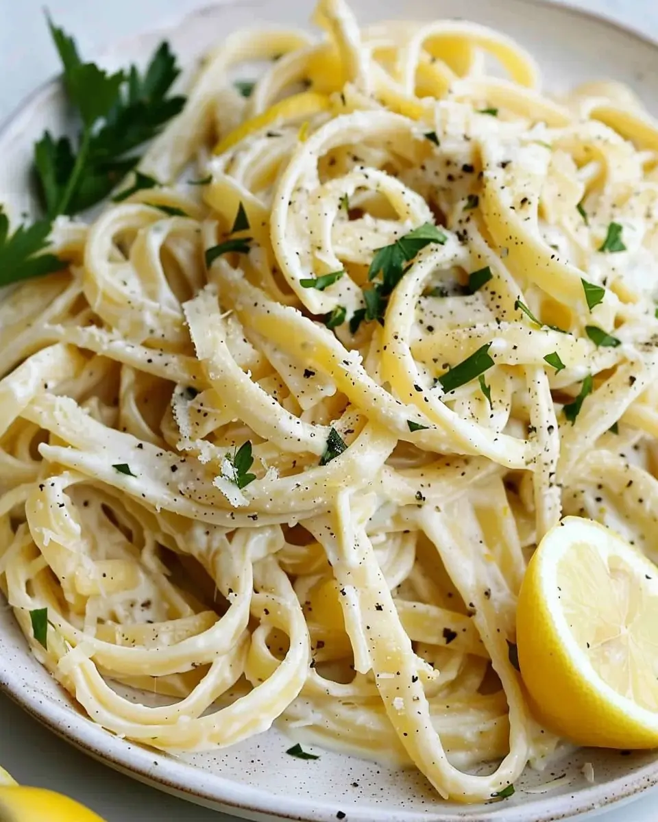 Lemon Garlic Cream Fettuccini: A Deliciously Indulgent Twist