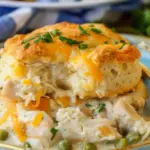 Creamed Chicken and Biscuits