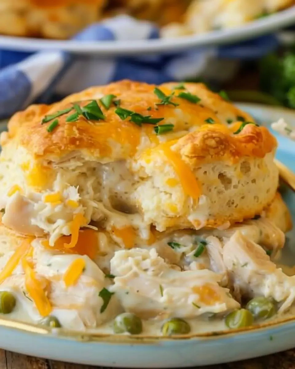Creamed Chicken and Biscuits: Easy Comfort Food for All