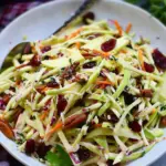 Apple Coleslaw with Cranberries and Pecans