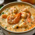 Creamy Crab and Shrimp Seafood Bisque