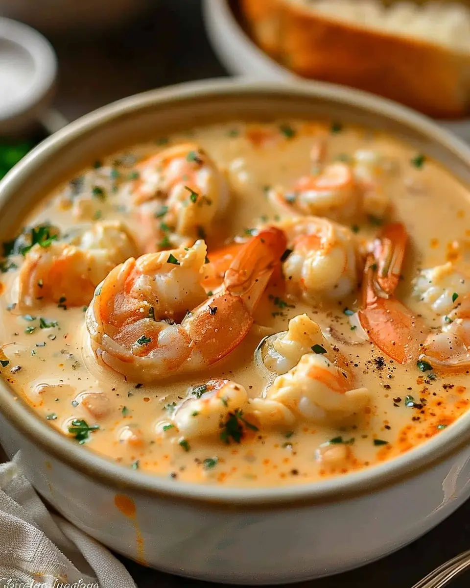 Creamy Crab and Shrimp Bisque: The Indulgent Seafood Comfort Food