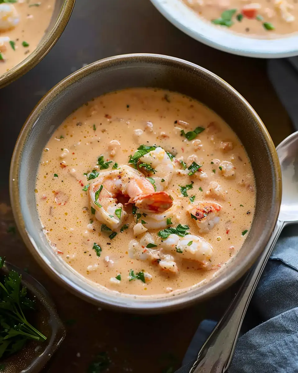 Creamy Shrimp and Crab Seafood Bisque Recipe That’s Worth the Wait