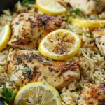 One-pan Lemon Herb Chicken Rice