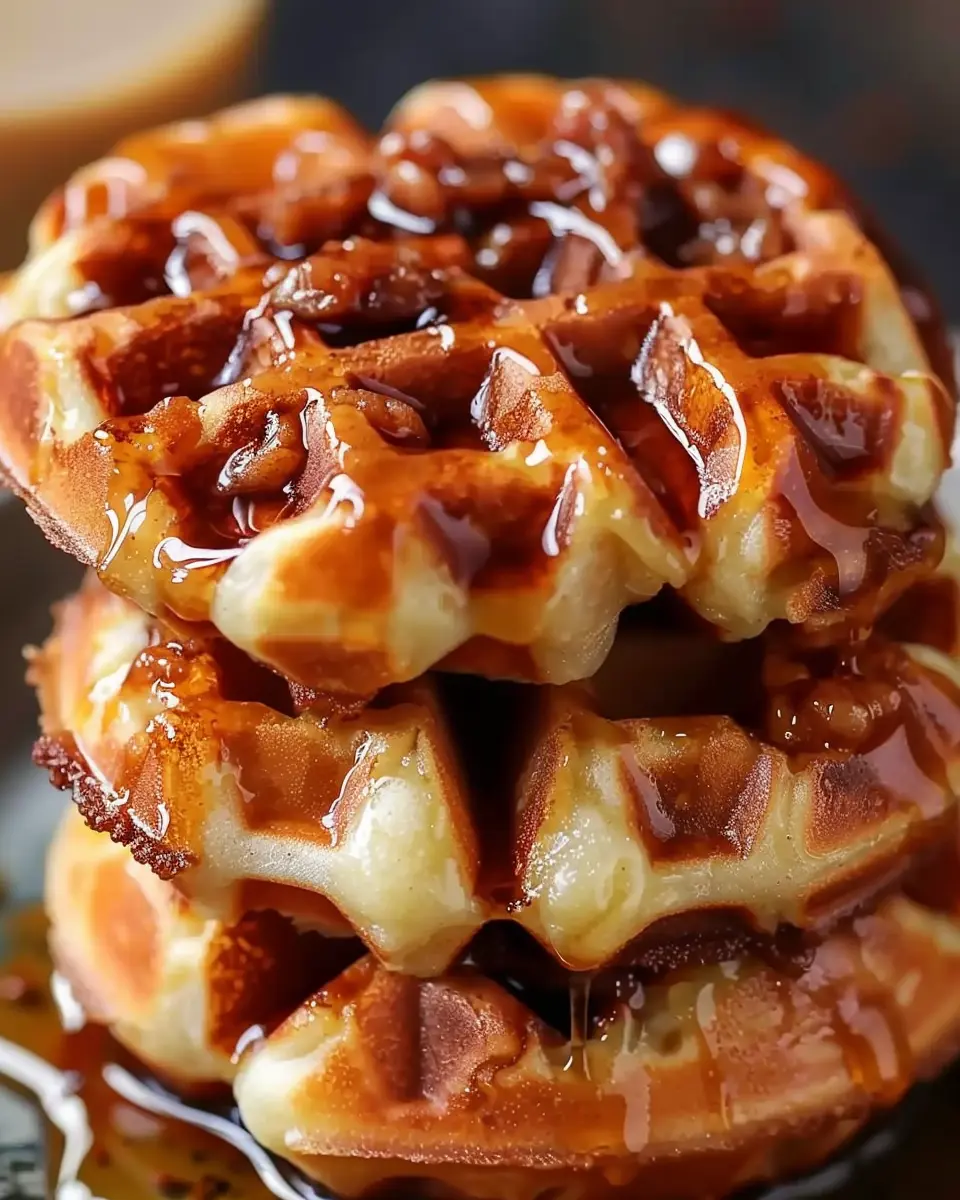 Apple Fritter Waffle Donuts: Easy Indulgence for Home Chefs