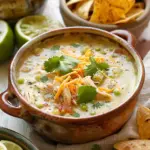 Green Chicken Enchilada Soup
