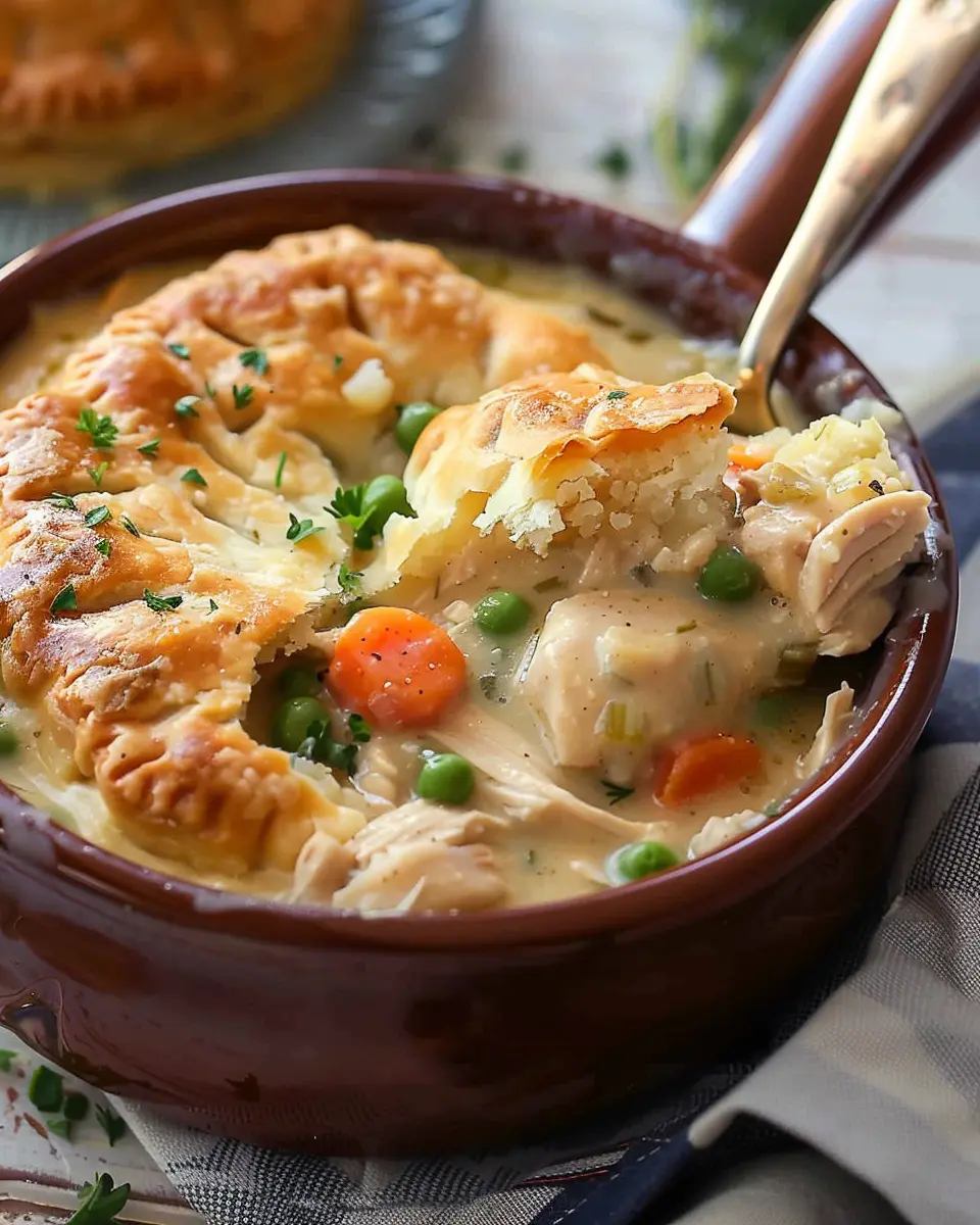 Chicken Pot Pie Soup: The Best Comfort Food with Turkey Bacon