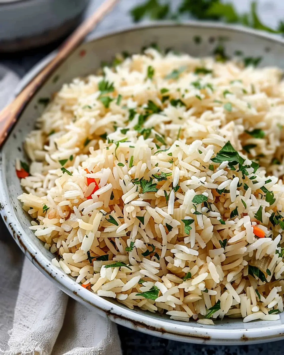 Rice Pilaf: Easy and Flavorful Turkey Bacon Delight for All Chef