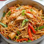 Easy Chicken Lo Mein