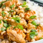 Slow Cooker Thai Peanut Chicken