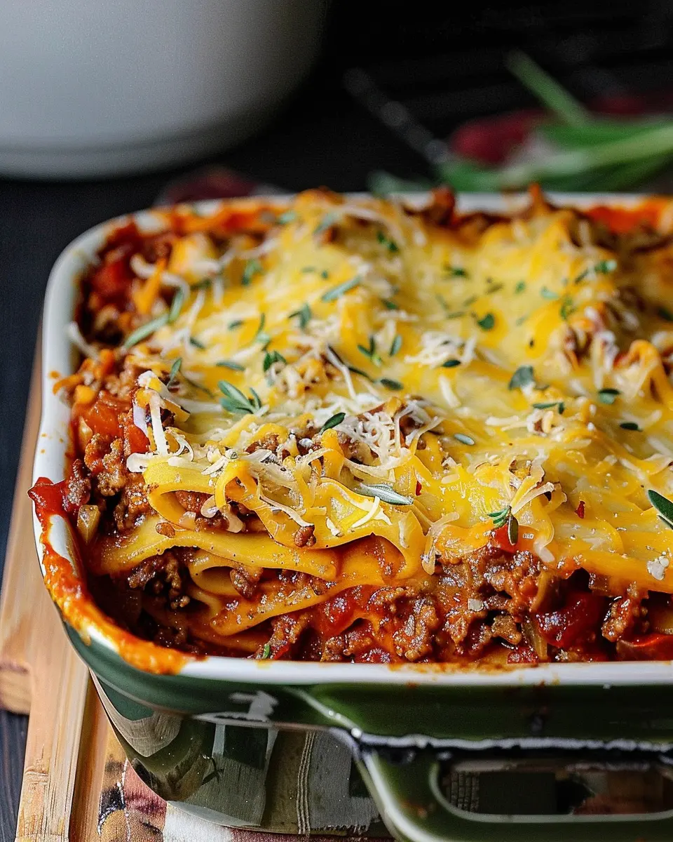 Poor Man Husband Casserole: Easy Comfort Food with Turkey Bacon and Chicken Ham