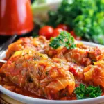 Crock Pot Unstuffed Cabbage Rolls