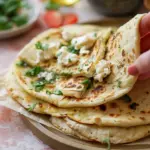 2 Ingredient High Protein Cottage Cheese Flatbread Recipe