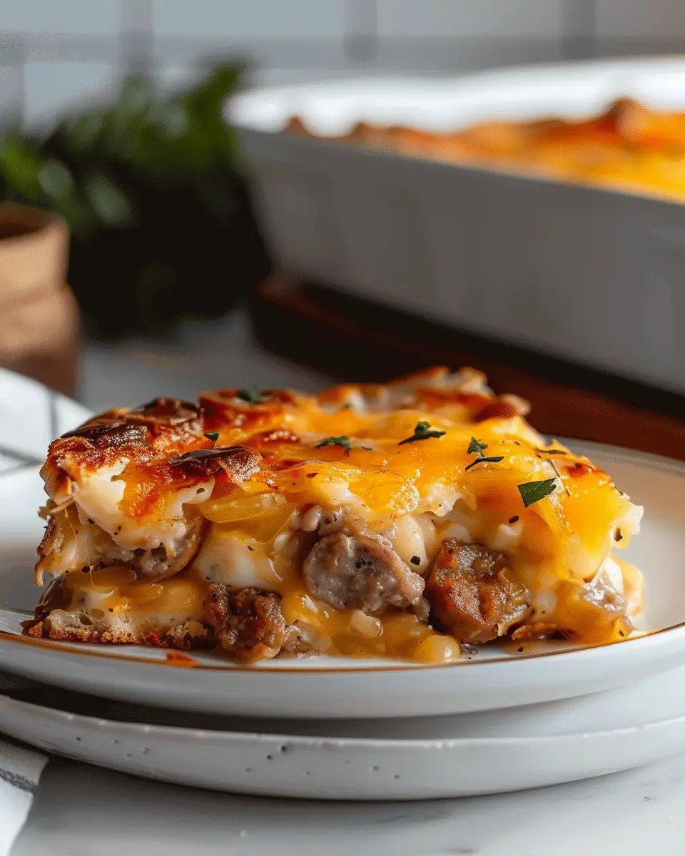 Pancake Sausage Breakfast Casserole: Easy Comfort Food Delight