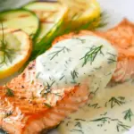 Creamy Dill Sauce for Salmon or Trout