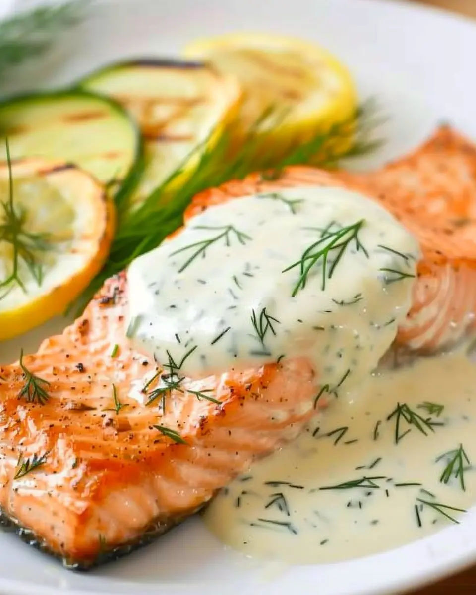 Creamy Dill Sauce for Salmon or Trout: The Best Homemade Recipe