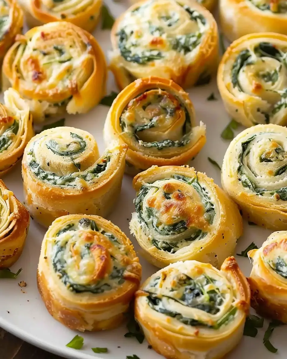 Easy Spinach Dip in Bite-Sized Pinwheels: A Delicious Twist