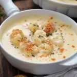 Simple Cheesy Cauliflower Soup