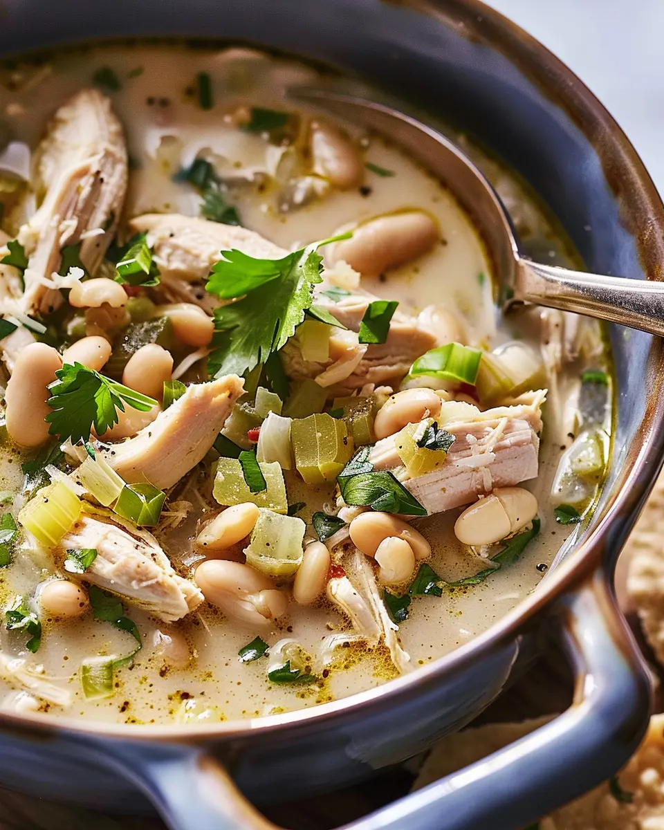 White Chicken Chili: Easy Comfort Food with Turkey Bacon Twist