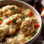 Crockpot Creamy Chicken and Dumplings