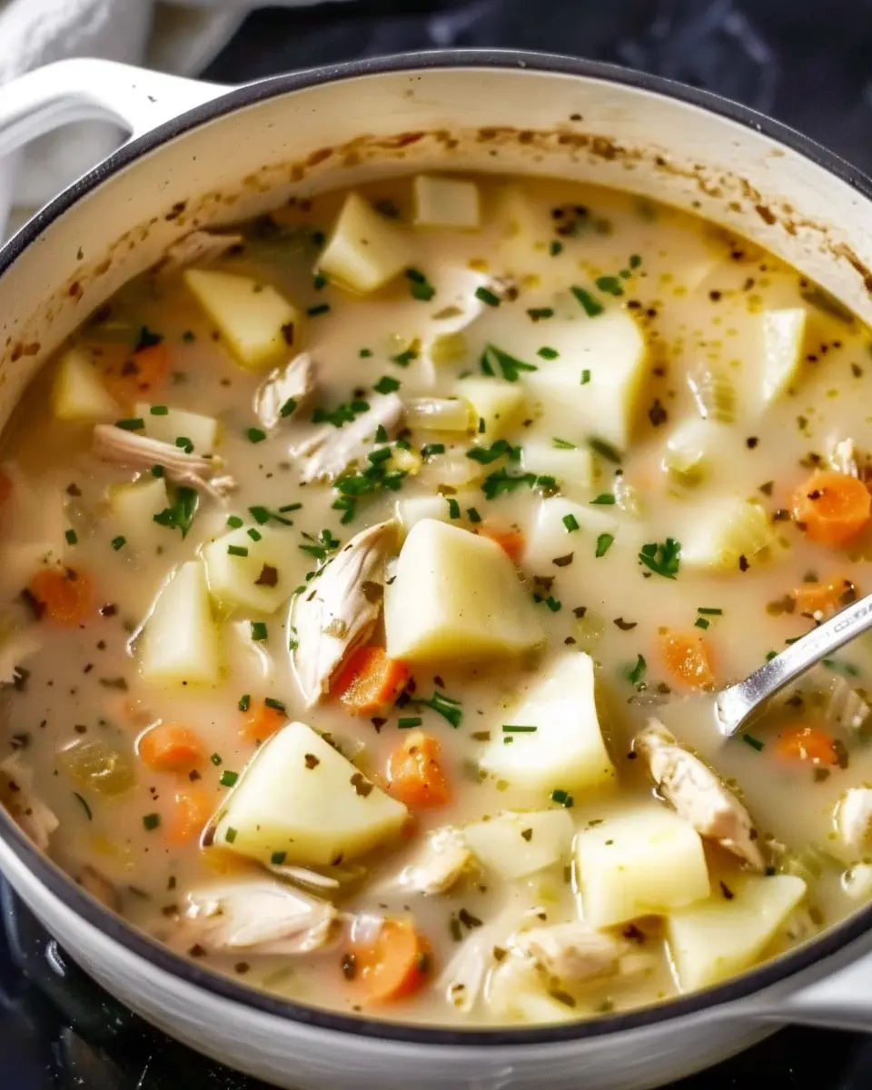 Chicken Potato Soup: Easy and Cozy Comfort Food Recipe