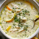 Greek Lemon Chicken Soup